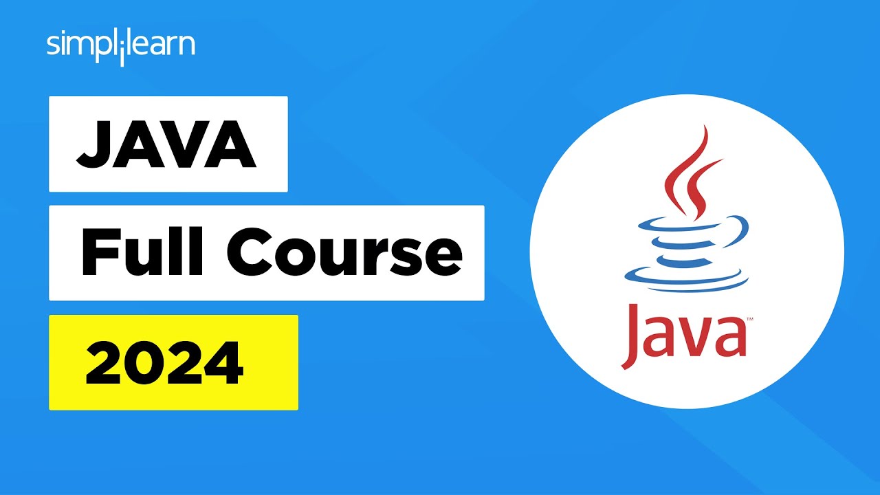 ویدیو Java Full Course 2024 Java Essentials Core Java Tutorial For