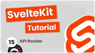 پوستر SvelteKit Crash Course Tutorial 15 - API Routes