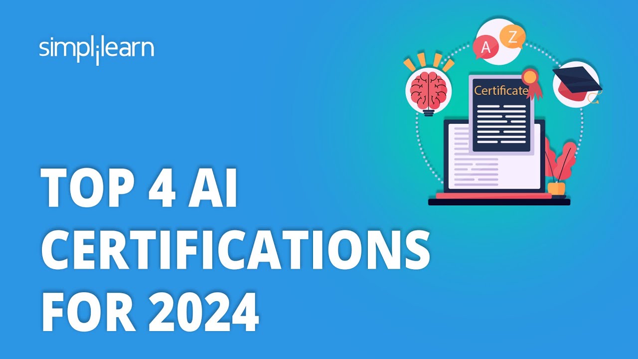 ویدیو 🔥 Top 4 AI Certifications 2024 4 Best AI Certifications For