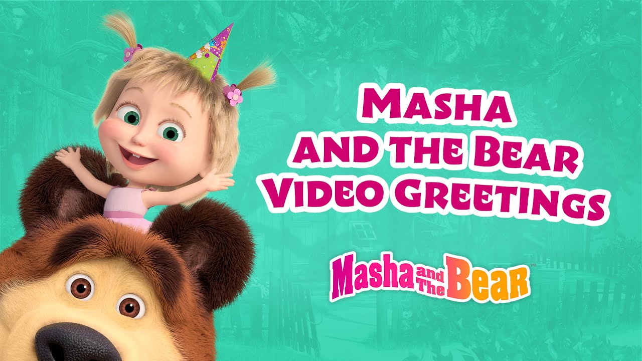 New App Masha And The Bear — Greeting Videos Knock Knock It S Congratulation Time O Clock