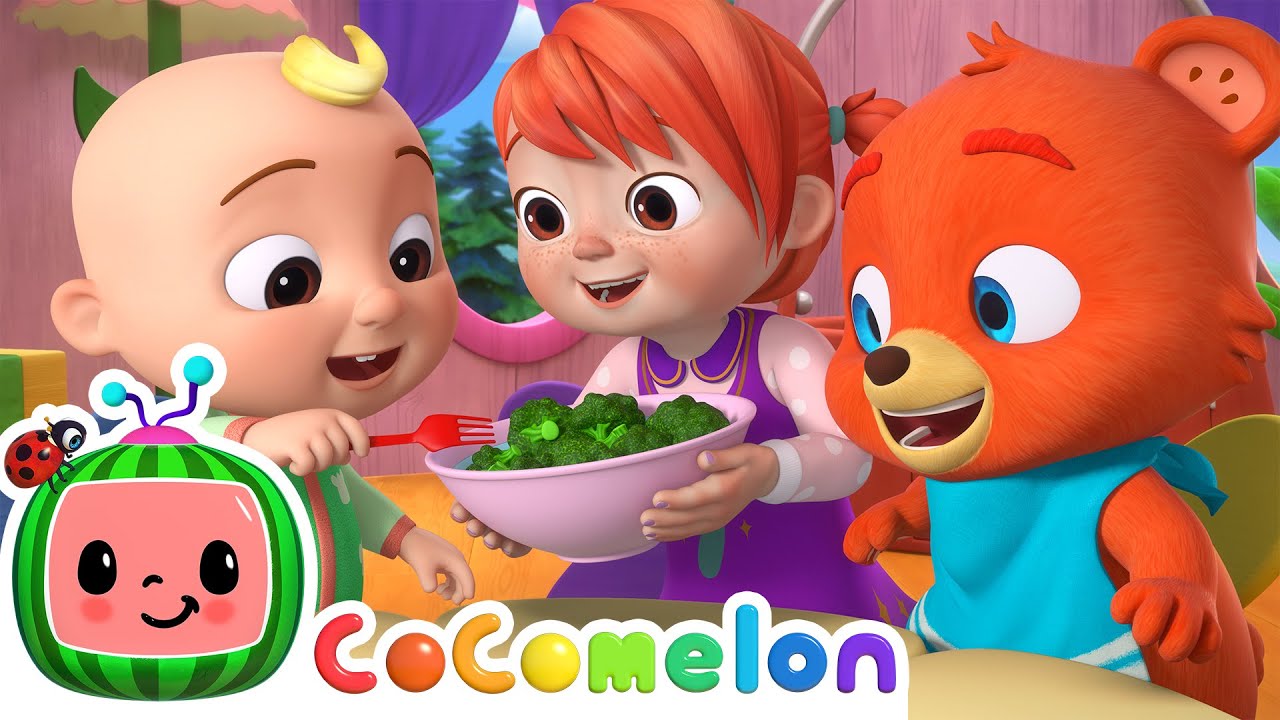 Yes Yes Vegetables (Baby Animal Version) | CoComelon Nursery Rhymes ...