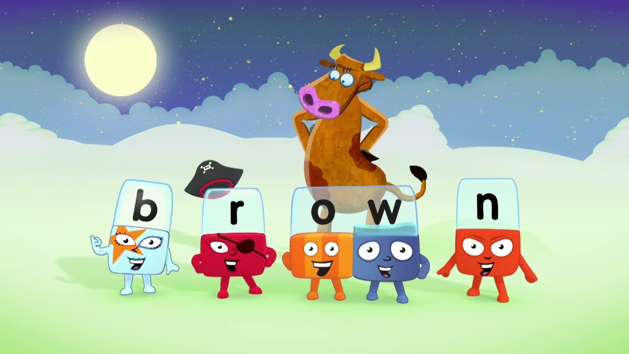 ویدیو How Now Brown Cow Alphablocks Full Episode Learn To Read Alphablocks