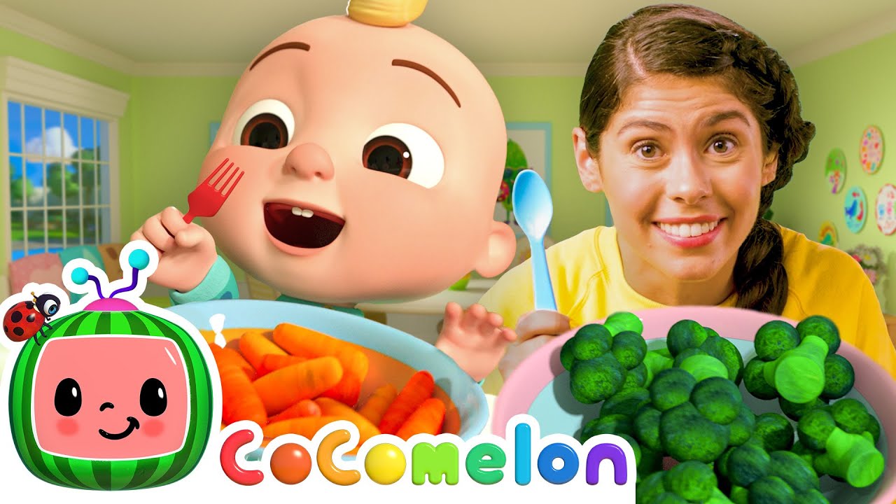 ویدیو Learn First Words With Yes, Yes, Vegetables - New Cocomelon Ms 