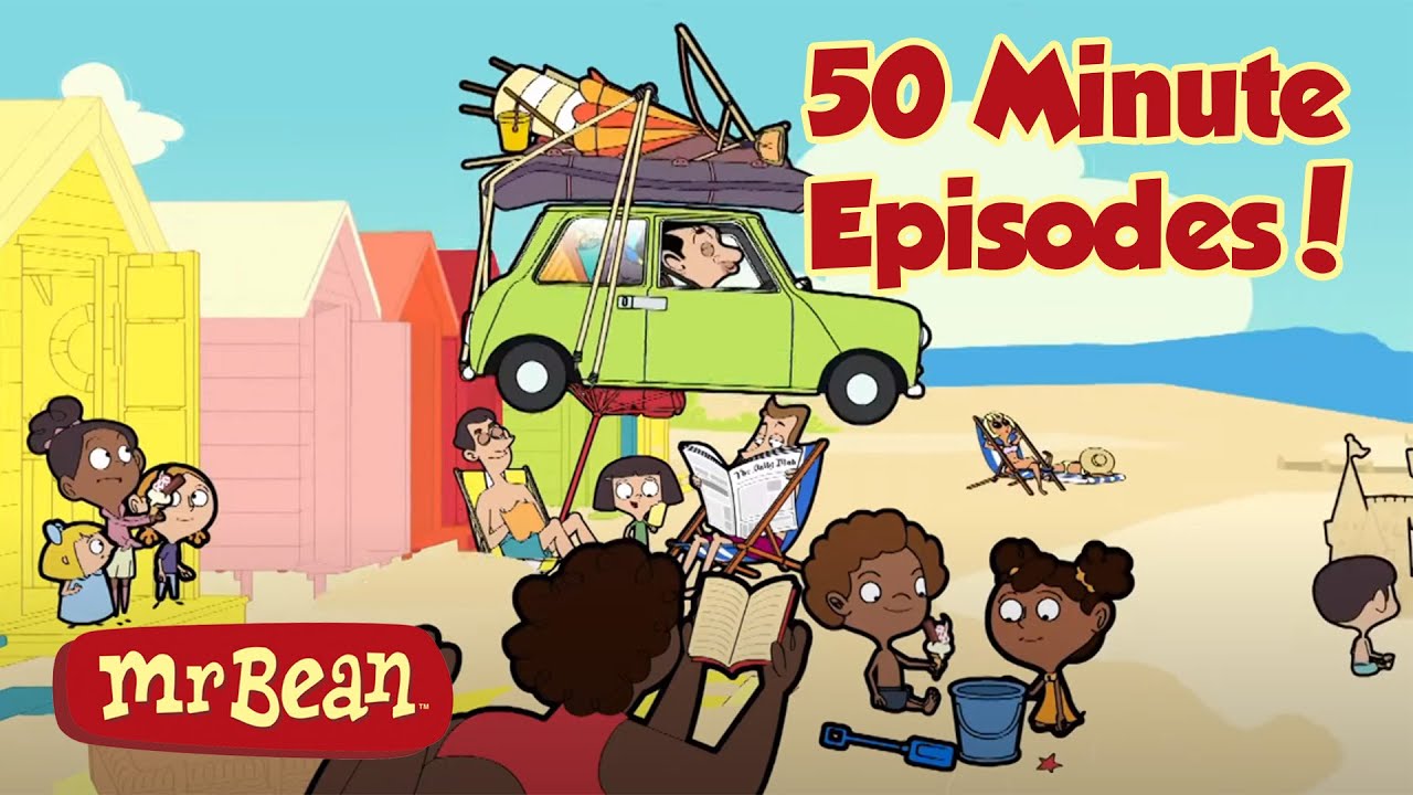 ویدیو Bean soars through the Beach🏖️ | Mr Bean Animated Season 3 | Full ...