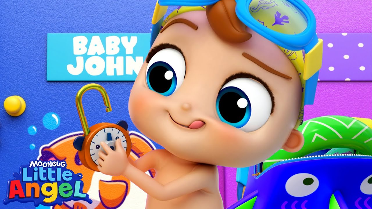 ویدیو Baby John's First Swim Lesson Kids Songs & Nursery Rhymes