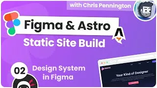 پوستر Build a Static Site with Figma Astro 2 - Design System