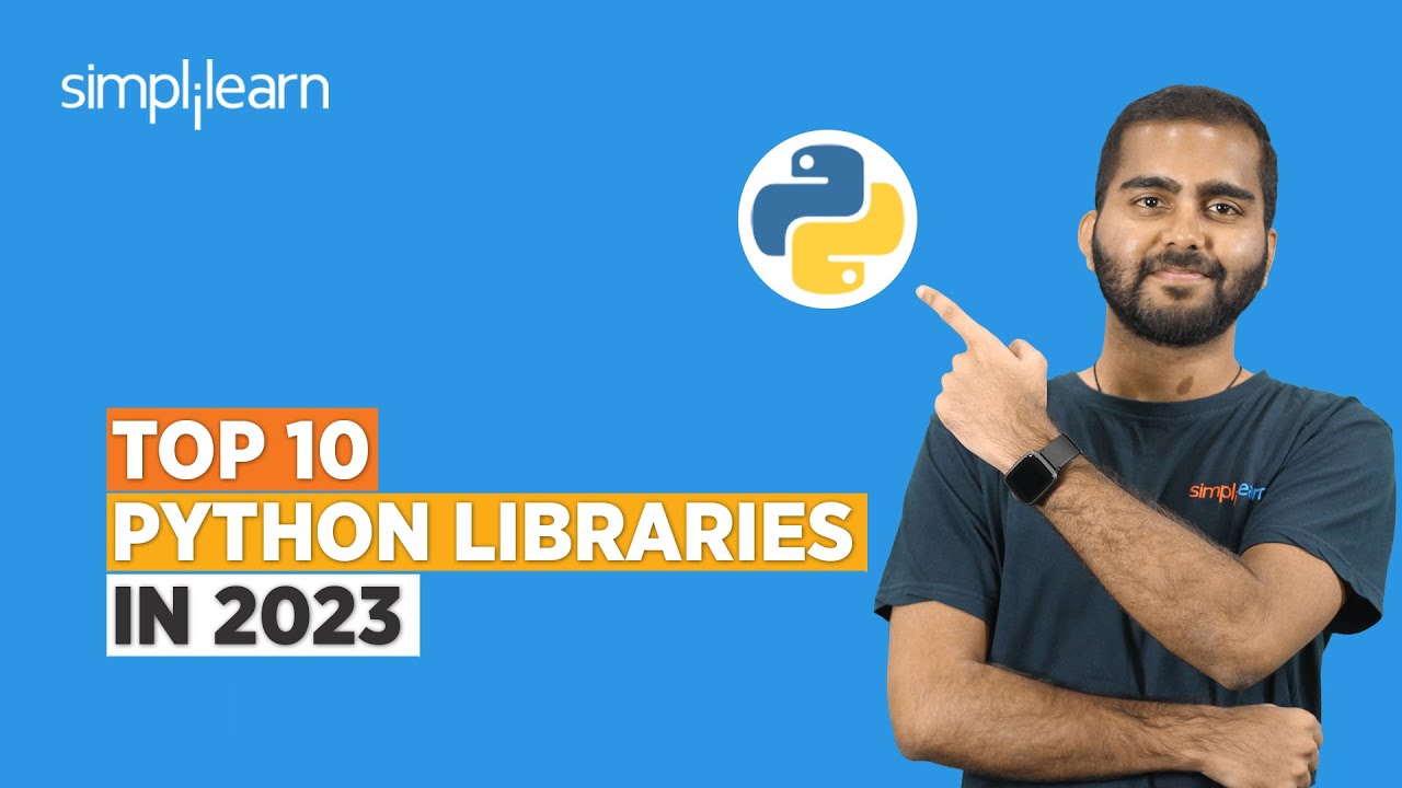 Top 10 Python Libraries In 2023 | Python Libraries Explained | Python ...