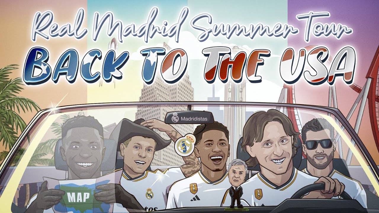Real Madrid travels to the USA!