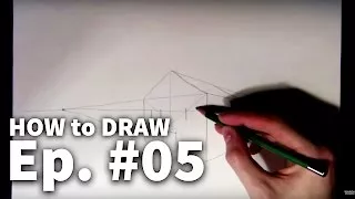 پوستر Learn to Draw 05 - Two-Point Perspective