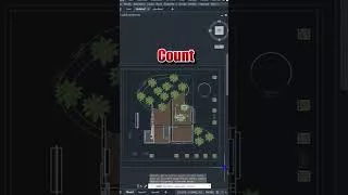 پوستر Autocad Tip 08 Count blocks in map. architect autocad shorts