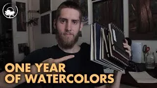 5 Things I Learned From One Year of Watercolor Painting