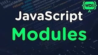 پوستر JavaScript ES6 Modules