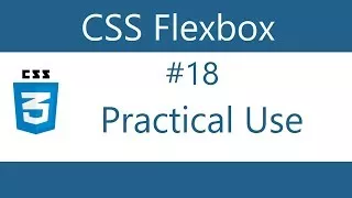 پوستر Flexbox Tutorial - 18 - Practical use cases