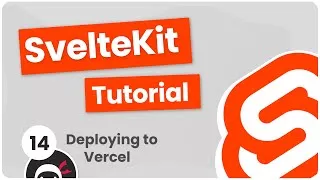 پوستر SvelteKit Crash Course Tutorial 14 - Deploying to Vercel