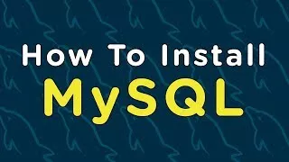 پوستر How To Install MySQL Server and Workbench