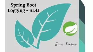 پوستر Spring Boot Logging with SL4J and Logback