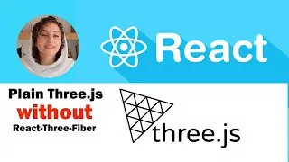 پوستر Get started with React and Three.js without any additional...